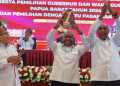 KPU Papua Barat Tetapkan Paslon tunggal Dominggus Mandacan dan Mohammad Lakotani