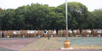 Pj Wali Kota Bekasi Gelar Apel Pagi Sampaikan Point Penting Presiden RI