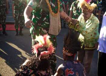 KSAD Kunker di Kodam XVIII Kasuari di Papua Barat
