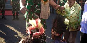 KSAD Kunker di Kodam XVIII Kasuari di Papua Barat