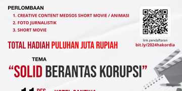 Peringati Hari Anti Korupsi Sedunia, Ayo Ikut Lomba Short Movie dan Foto Jurnalistik