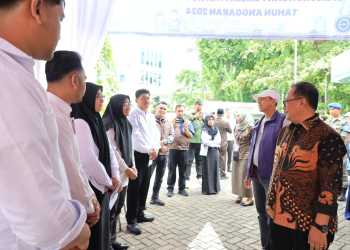 Pj. Wali Kota Bekasi Tinjau Pelaksanaan Uji Kompetensi bagi Calon PPPK Lingkup Pemkot Bekasi