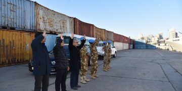 TUNTASKAN MISI PERDAMAIAN, DUBES LBBP RI UNTUK LEBANON LEPAS KEBERANGKATAN KRI DIPONEGORO-365 KEMBALI KE TANAH AIR
