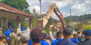 Pengosongan & Penertipan Lokasi Tembesi Tower Berlasung Aman dan Kondusif