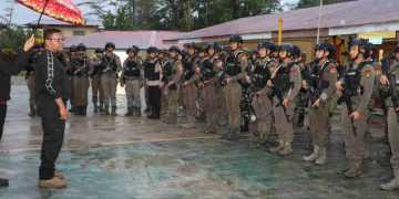 Jaga Keutuhan Negara, Kepala Kepolisian Kunjungi Posko Satgas di PT. Freeport Indonesia