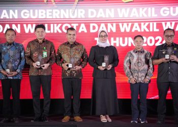 Pj. Wali Kota Hadiri Rapat Evaluasi Pelaksanaan Pemilukada oleh KPU Kota Bekasi