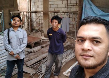 Miris, Diduga WNA di Palm Spring kota Batam Persulit Warga Bangun Rumahnya