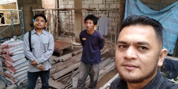 Miris, Diduga WNA di Palm Spring kota Batam Persulit Warga Bangun Rumahnya