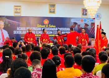Gelar Yudisium, Ketua STIH Manokwari : 152 Sarjana Harus Mampu Ciptakan Lapangan Kerja Baru