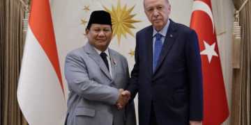 Prabowo Gelar Santap Siang dengan Presiden Turki Erdogan di Istana Bogor