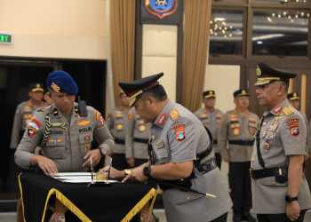 BRIGJEN. POL. ASEP SAFRUDIN RESMI JABAT KAPOLDA KEPRI, GANTIKAN IRJEN. POL. YAN FITRI HALIMANSYAH