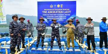 TNI AL Dukung Asta Cita Presiden RI di Bidang Ketahanan Pangan untuk Kesejhateraan Rakyat