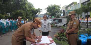 HUT RSUD Chasbullah Abdul Majid, Pj Wali Kota Bekasi harapkan Terus Tingkatkan Pelayanan Kesehatan Masyarakat