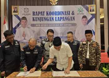 Kuatkan Perlindungan Hukum GP Ansor Jatim MoU dengan APERSI