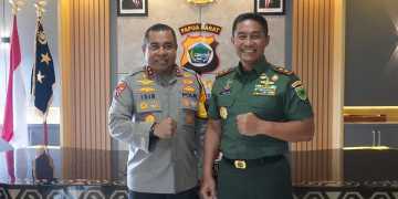 Bahas Keamanan Papua Barat, Pangdam XVIII Kasuari bertemu Kapolda