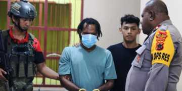 Anggota KKB Pimpinan Aske Mabel Digiring ke Polda Papua