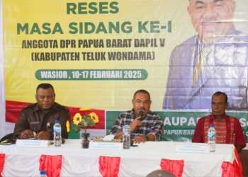 Reses DPR PB di Teluk Wondama, Fery Auparay : Banyak Masalah yang Dialami Masyarakat