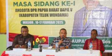 Reses DPR PB di Teluk Wondama, Fery Auparay : Banyak Masalah yang Dialami Masyarakat