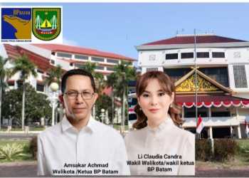 Amsakar Achmad resmi Jabat kepala BP Batam dan Li Claudia Candra wakil kepala BP Batam ex-officio.