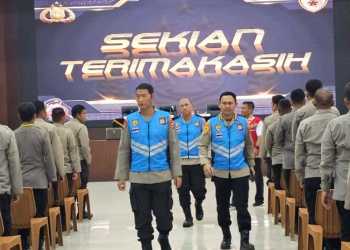 44 Anggota Polda Papua Barat Lulus Sekolah Inspektur Polisi