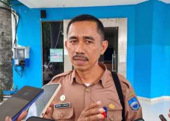 Plt Kepala Dinas Kesehatan kabupaten Manokwari, Marthen Rantetampang//GRW
