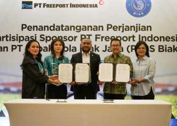 Freeport Indonesia Berikan 8 Miliar untuk PSBS Biak Numfor