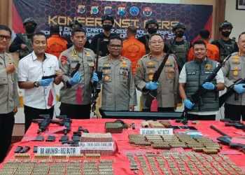 Mantan Prajurit TNI Ini Miliki Bunker Berisi Senpi dan Amunisi di Manokwari