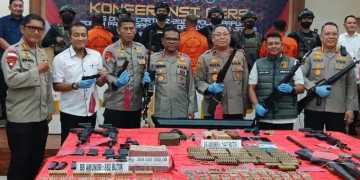 Mantan Prajurit TNI Ini Miliki Bunker Berisi Senpi dan Amunisi di Manokwari