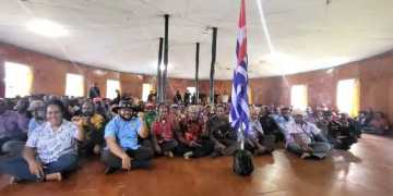 United Liberation Movement for West Papua di wilayah Lapago Resmi Dikukuhkan