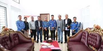 Bupati Humbahas Terima Kunjungan Kehormatan Gapeknas Humbahas