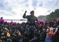 Setahap Impian jadi Angkatan Laut Tercapai, Sebanyak 320 Prajurit Muda Resmi Sandang Baret Ungu Korps Marinir TNI AL