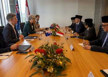 Indonesia dan Australia Bertemu Bahas Kerjasama Kedua Negara
