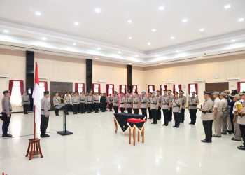 KAPOLDA KEPRI PIMPIN PELANTIKAN WAKAPOLDA KEPRI , SERTIJAB PEJABAT UTAMA DAN KAPOLRES JAJARAN, SERTA GELAR ACARA KENAL PAMIT
