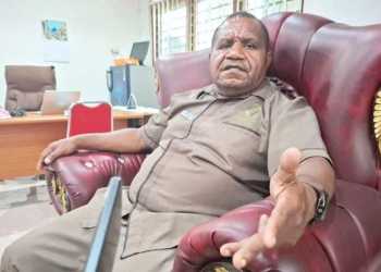 Amus Atkana, kepala Perwakilan Ombudsman RI di provinsi Papua Barat