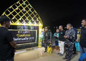 Festival Tumbilotohe Underwater, TNI AL Lestarikan Tradisi Lokal Asli Gorontalo