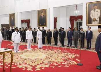 Gubernur dan Wakil Papua Pegunungan Resmi dilantik Presiden, Kalvin Penggu Ucap Syukur