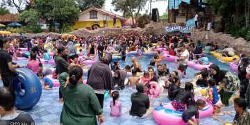 Usai Lebaran Idul Fitri1446 H, Saatnya Warga Menikmati Indahnya Wahana Air Transera Waterpark Bekasi