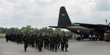 Ratusan Prajurit TNI Dikirim Jaga Perbatasan Indonesia – Papua Nugini