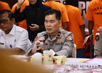 Wakapolda Kepri Pimpin Pemusnahan Puluhan Kilogram Sabu & Ribuan Ekstasi Periode Maret 2025