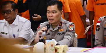 Wakapolda Kepri Pimpin Pemusnahan Puluhan Kilogram Sabu & Ribuan Ekstasi Periode Maret 2025