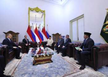 Tiba di Tanah Air, Prabowo Terima Kunjungan Wakil Perdana Menteri Rusia