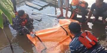 Korban Tenggelam di Sungai Lematang Sumatera Selatan Berhasil di Evakuasi TNI AL dan TIM SAR Gabungan