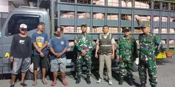 TNI AL Gagalkan Penyeludupan 66 Ekor Hewan Tanpa Dokumen Resmi di Banyuwangi