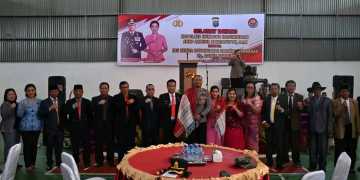 Bupati Humbahas Sambut Kapolres Humbahas yang Baru, AKBP Arthur Sameaputty