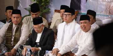 Wali Kota Bekasi Hadiri Halal Bihalal PCNU Bersama KH. Ma’ruf Amin
