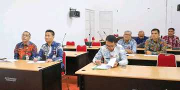 Bupati Humbahas mengikuti Rapat Koordinasi Percepatan Realisasi APBD Tahun 2025 secara virtual
