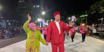 Wali Kota Bekasi dan Ketua TP PKK Wiwiek Hargono Hadiri Munas VII APEKSI 2025 di Surabaya