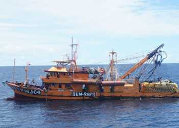 Kapal Ikan ilegal Filipina Ditangkap di Perairan Papua