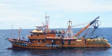 Kapal Ikan ilegal Filipina Ditangkap di Perairan Papua