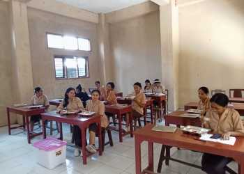 Siswa SMK Putra Tama Bantul Apresiasi Program Makan Bergizi Gratis